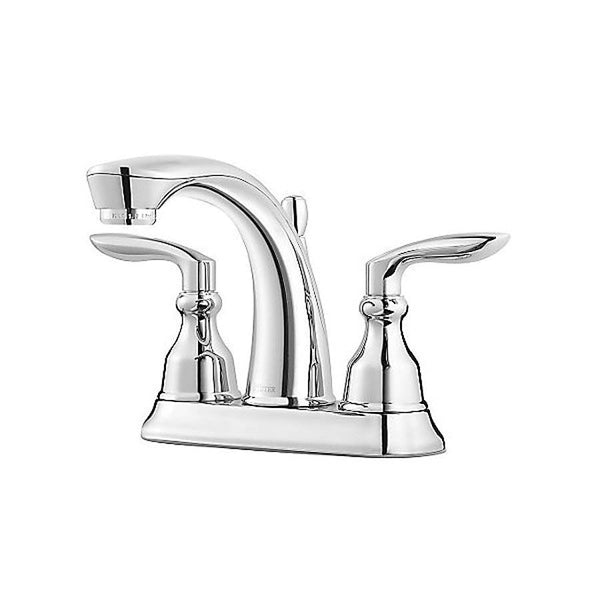 Avalon™ Centerset Lavatory Faucet, ADA, 2 Handle, 2-Hole, 1.2 gpm, Polished Chrome