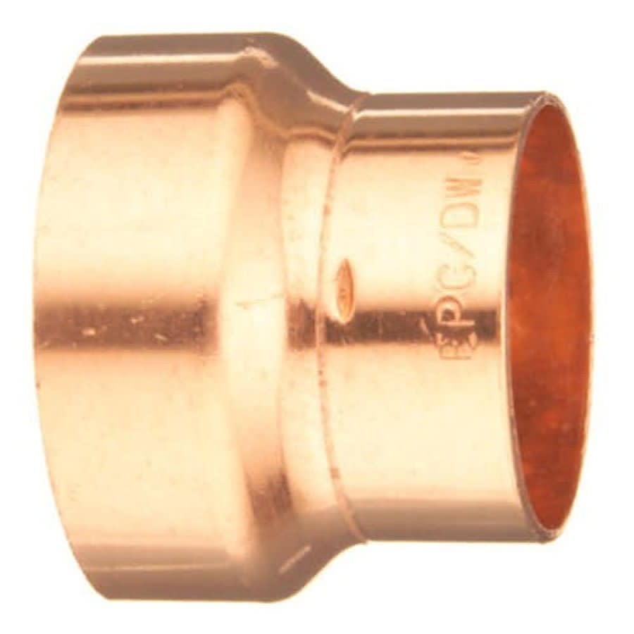 DWV Bushing, 4 x 2 in, Fitting x C, Copper