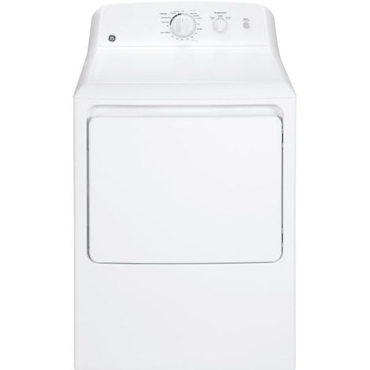 GE 6.2cu Ft Elec Dryer 3 Cycl 3 Heat Sel