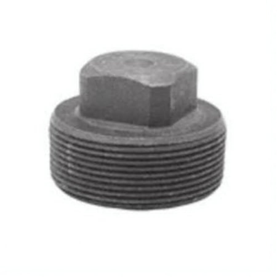 Square Head Plug, 1-1/4 in, MNPT, SCH 80/XH, Forged Steel, 3000 lb