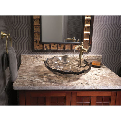 Cassidy Single Hole Waterfall Bathroom Vessel Faucet - Includes Lifetime Warranty - Less Drain Assembly