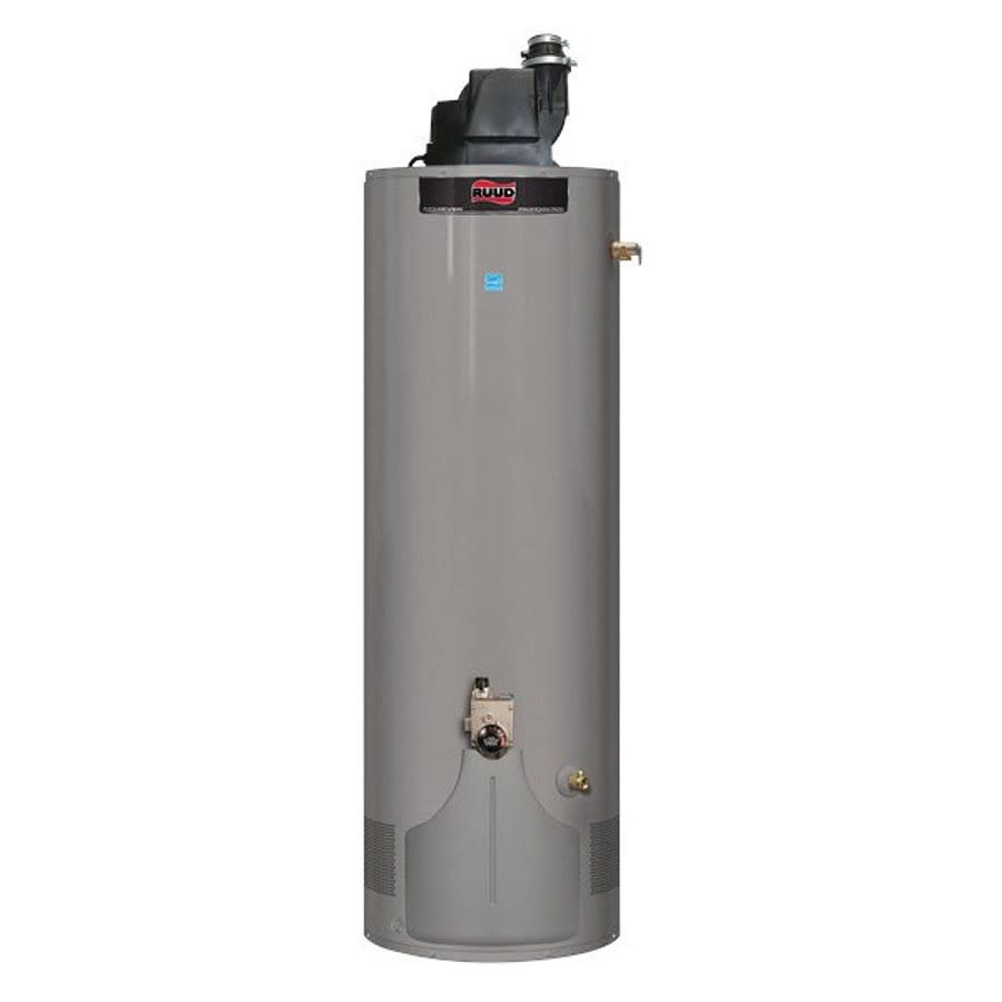 Power Tall Residential Water Heater, 40 gal, Natural Gas, 36 Kbtu/hr, Ultra Low NOx, 0.67 Energy Factor