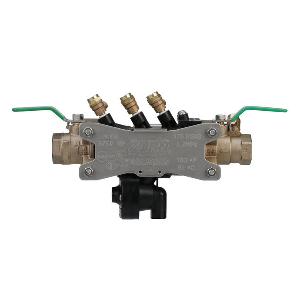 375XL Reduced Pressure Backflow Preventer, 1 in, FNPT, Bronze