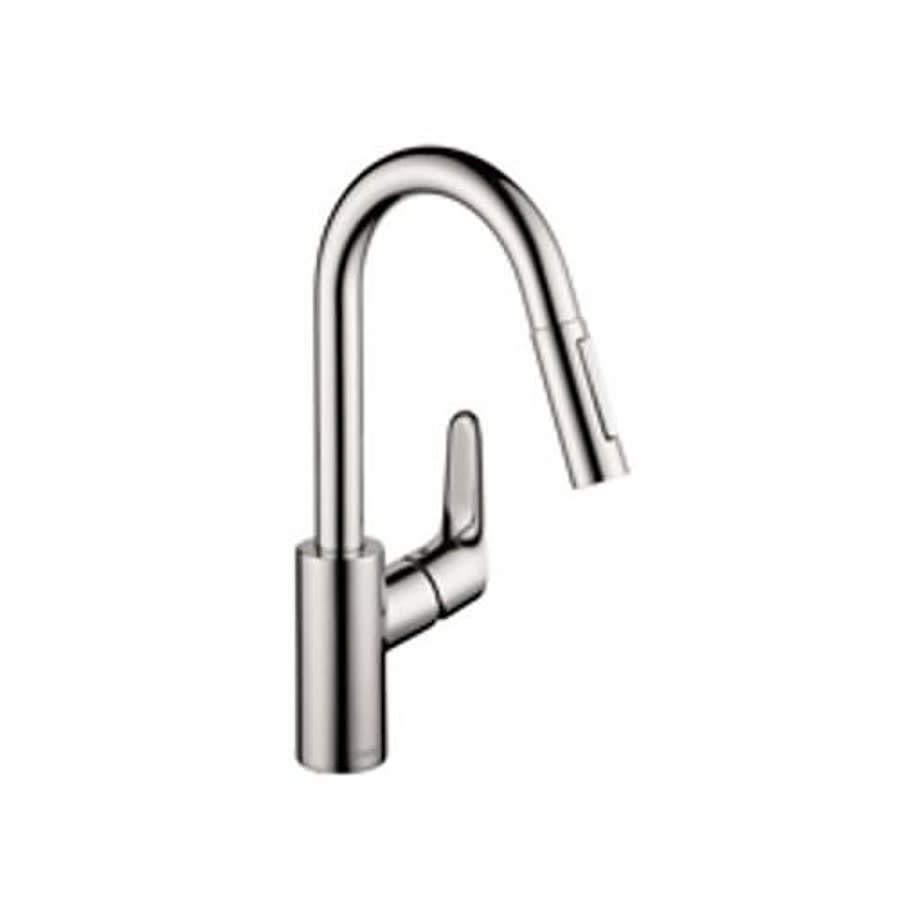 Focus Kitchen Faucet, Deck Mount, ADA, 1 Lever Handle, 1-Hole, Polished Chrome