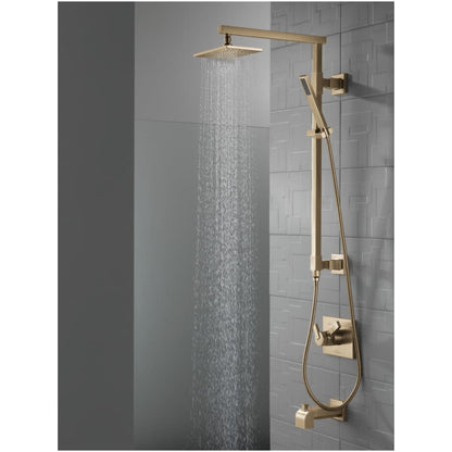 Emerge 26" Angular Shower Column with Hose and Integrated Diverter - Less Shower Head and Hand Shower