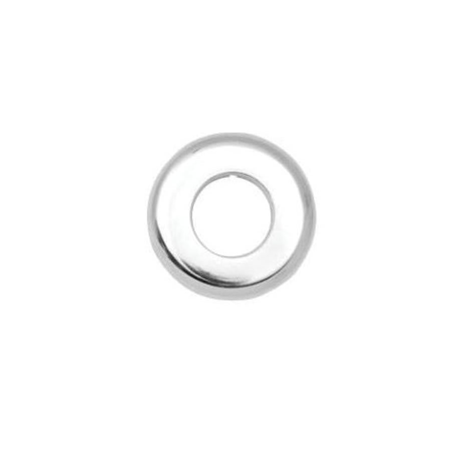 F&C Split Ring Escutcheon, 3-1/2 in OD, Polished Chrome