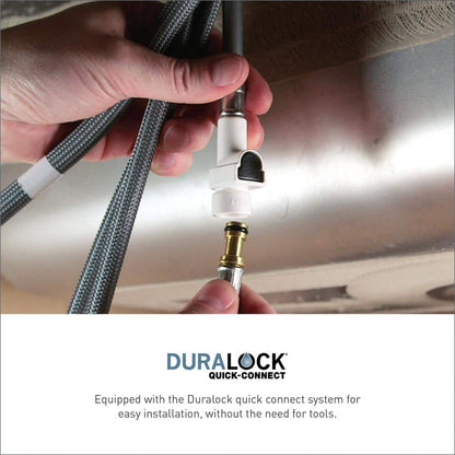 Adler Single-Handle Pull-Down Sprayer Kitchen Faucet with Power Clean and Reflex in Spot Resist Stainless