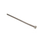 Closet Riser, 3/8 in, 12 in L, Polished Brass