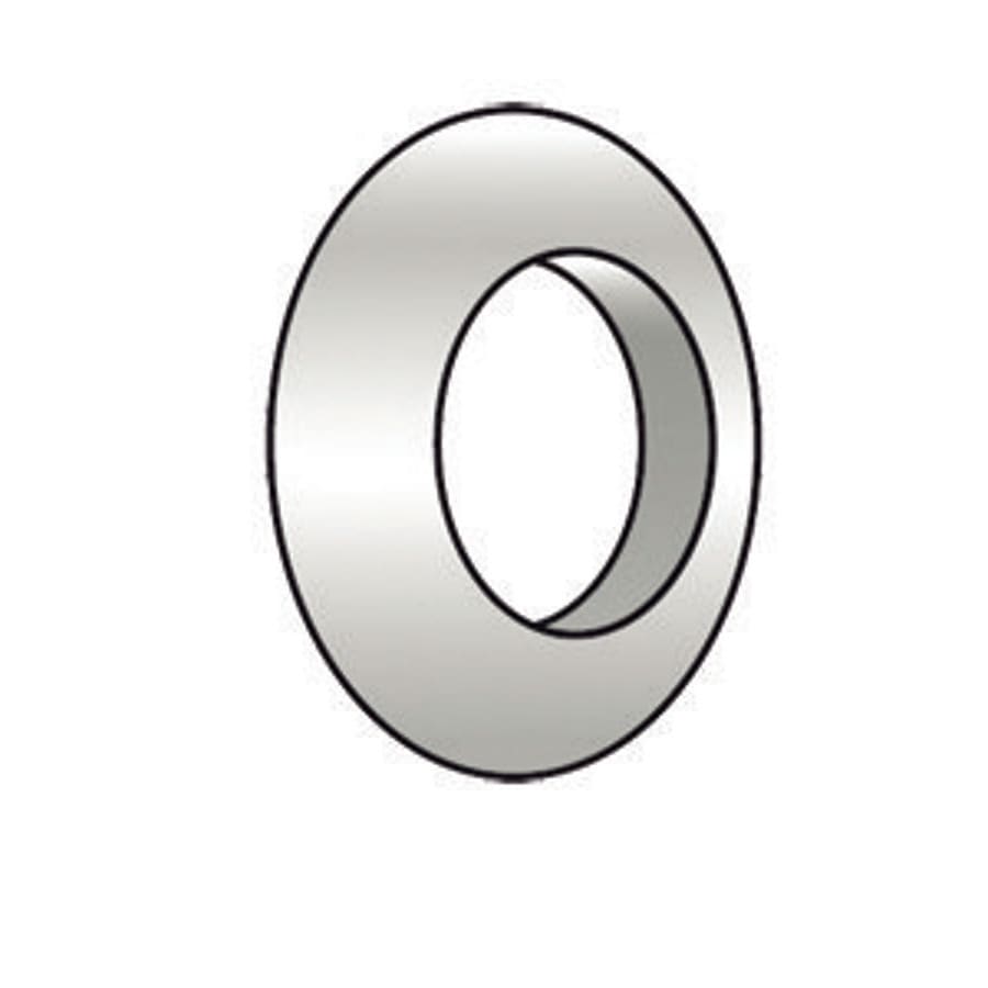 3/5 Rubber Wall Plate White