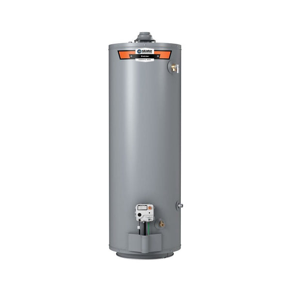 Atmospheric Tall Residential Water Heater, 40 gal, Natural/Propane, 36 Kbtu/hr, 0.62 Energy Factor