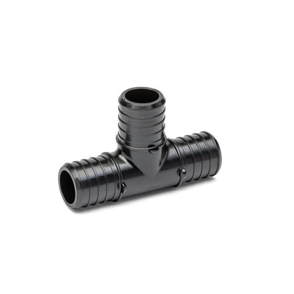 QickSert CR® Tee, 1 in, Crimp PEX, Poly