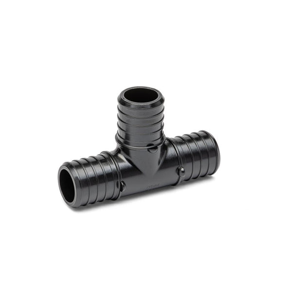 QickSert CR® Tee, 1 in, Crimp PEX, Poly