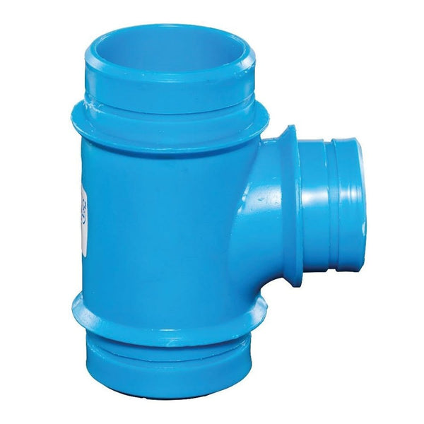 Blueline™ Acid Waste Sanitary Tee, 4 x 3 in, Polypropylene