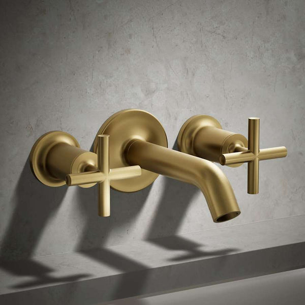 Purist Deck or Wall Mounted Cross Handles for Tub Faucet