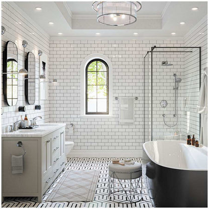 Locarno 1.2 GPM Widespread Bathroom Faucet with Pop-Up Drain Assembly