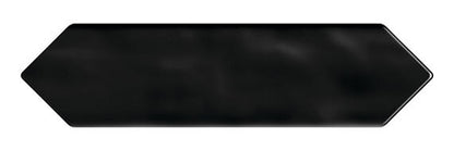 Stagecraft Black Rectangle, Undulated 3X12 Glossy