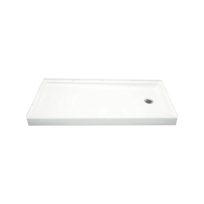 Ensemble™ Shower Tray/Base, Solid Surface, White