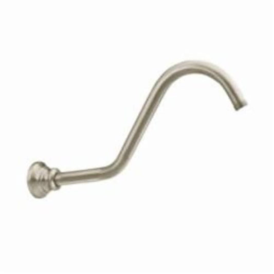 Waterhill™ Shower Arm, Wall Mount, 14 in L, Brushed Nickel