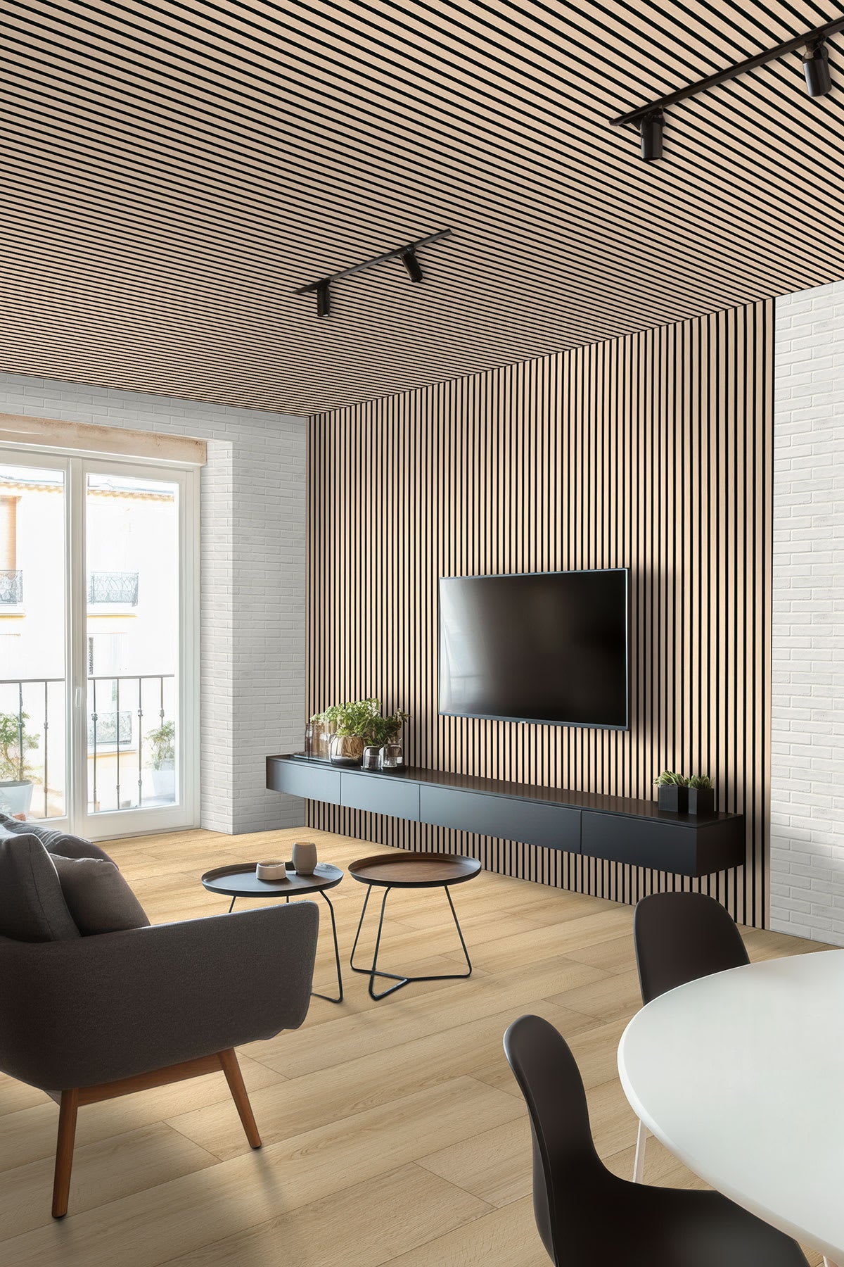 Brickstone White Porcelain Tile