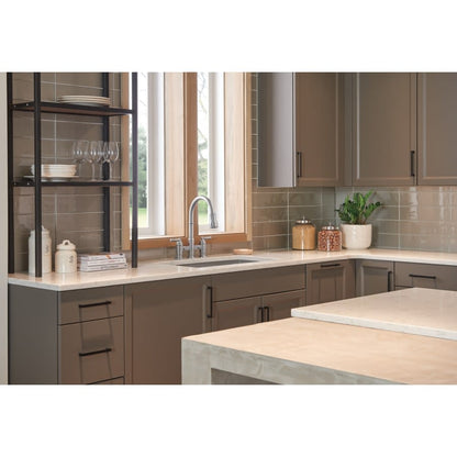 Broderick 1.8 GPM Widespread Bridge Pull Down Kitchen Faucet