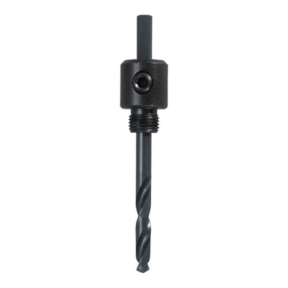 Standard Hole Saw Arbor, 1/4 in, Shank, 1/4 in, Pilot Drill, Steel
