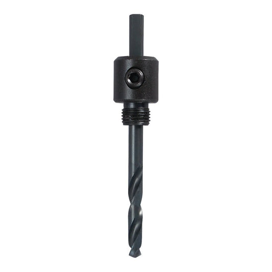 Standard Hole Saw Arbor, 1/4 in, Shank, 1/4 in, Pilot Drill, Steel