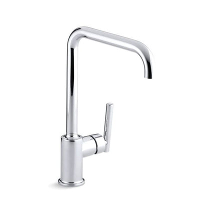 Purist® Kitchen Faucet, Deck Mount, ADA, 1 Lever Handle, 1-Hole, Polished Chrome