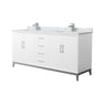 Amici Double Bathroom Vanity - 72W x 35.25H x 22D