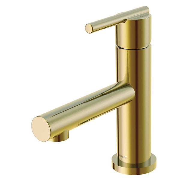 Parma® Single Hole Lavatory Faucet, ADA, 1 Handle, 1-Hole, 1.2 gpm, Brushed Bronze