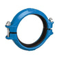 Transition Coupling, 2-1/2 in, Groove, Ductile Iron, Enamel Painted