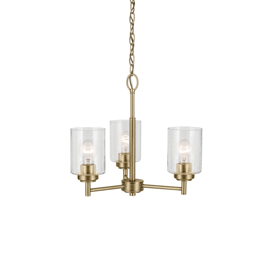 Winslow 3 Light 18" Wide Chandelier