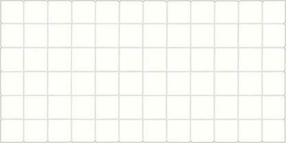 Keystone ClearFace Arctic White Straight Joint 1X1 Matte
