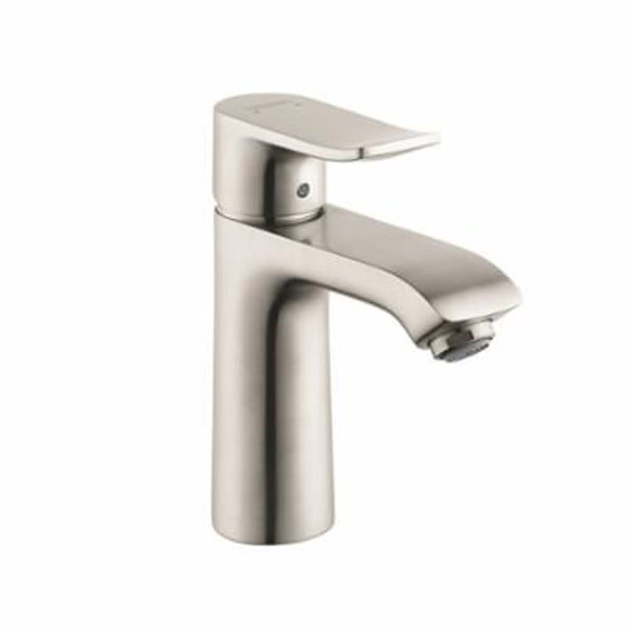 Metris 110 Single Hole Lavatory Faucet, ADA, 1 Handle, 1-Hole, 1.2 gpm, Brushed Nickel