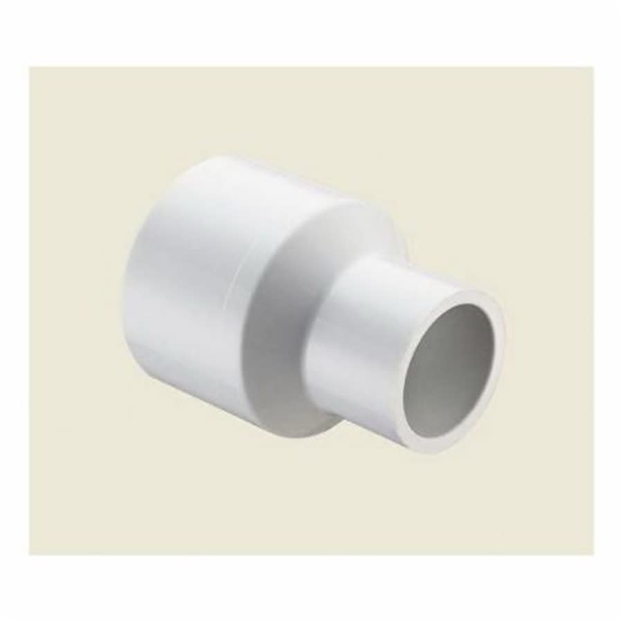 Reducer Coupling, 1-1/2 x 1 in, Socket, SCH 40/STD, PVC