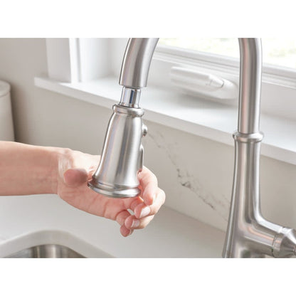 Delancey Single Handle Pull-Down Spray Kitchen Faucet