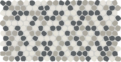 Keystones White Rock Blend Organic Penny 1X1 Matte