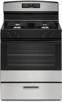 Amana 30"W Gas Range Stainless Steel