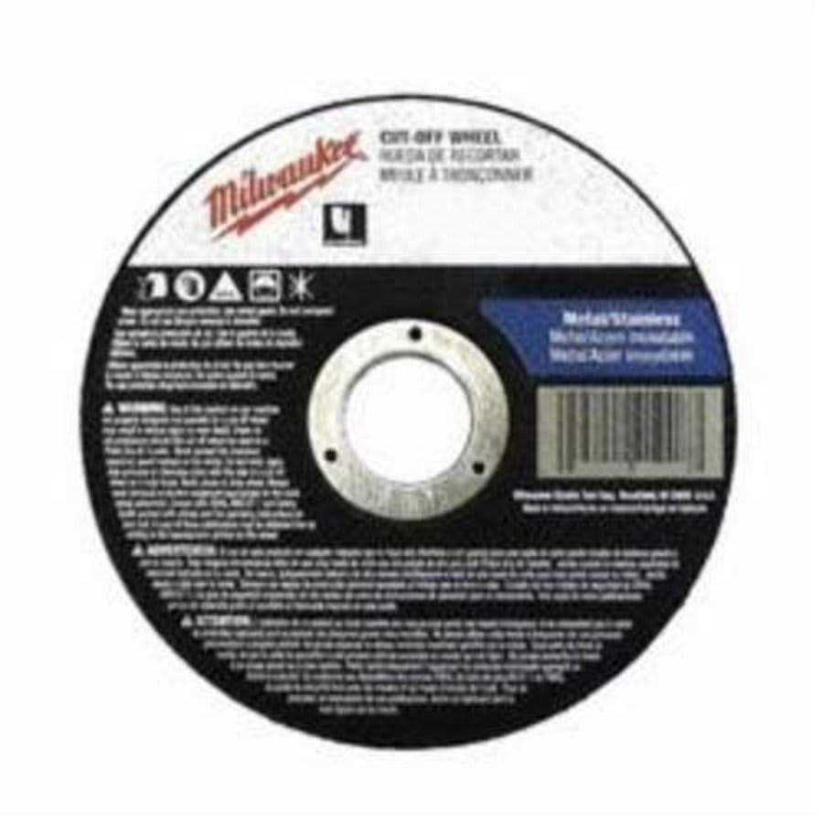 Cut-Off Wheel, 4-1/2 in Dia, 0.045 in THK, Aluminum Oxide