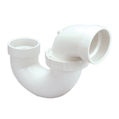 P-Trap, 1-1/2 in, Hub, DWV, PVC