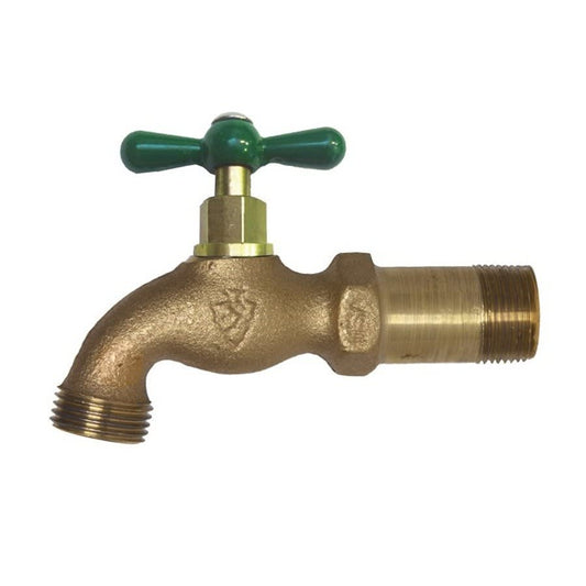 Hose Bibb, 3/4 in Inlet, MNPT, Rough Bronze