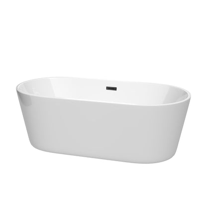 Carissa CD Freestanding Bathtub - 67W x 23H x 31.5D
