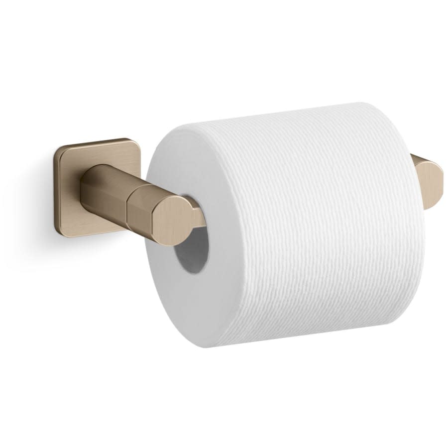 Parallel Wall Mounted Pivoting Toilet Paper Holder