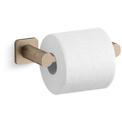 Parallel Wall Mounted Pivoting Toilet Paper Holder