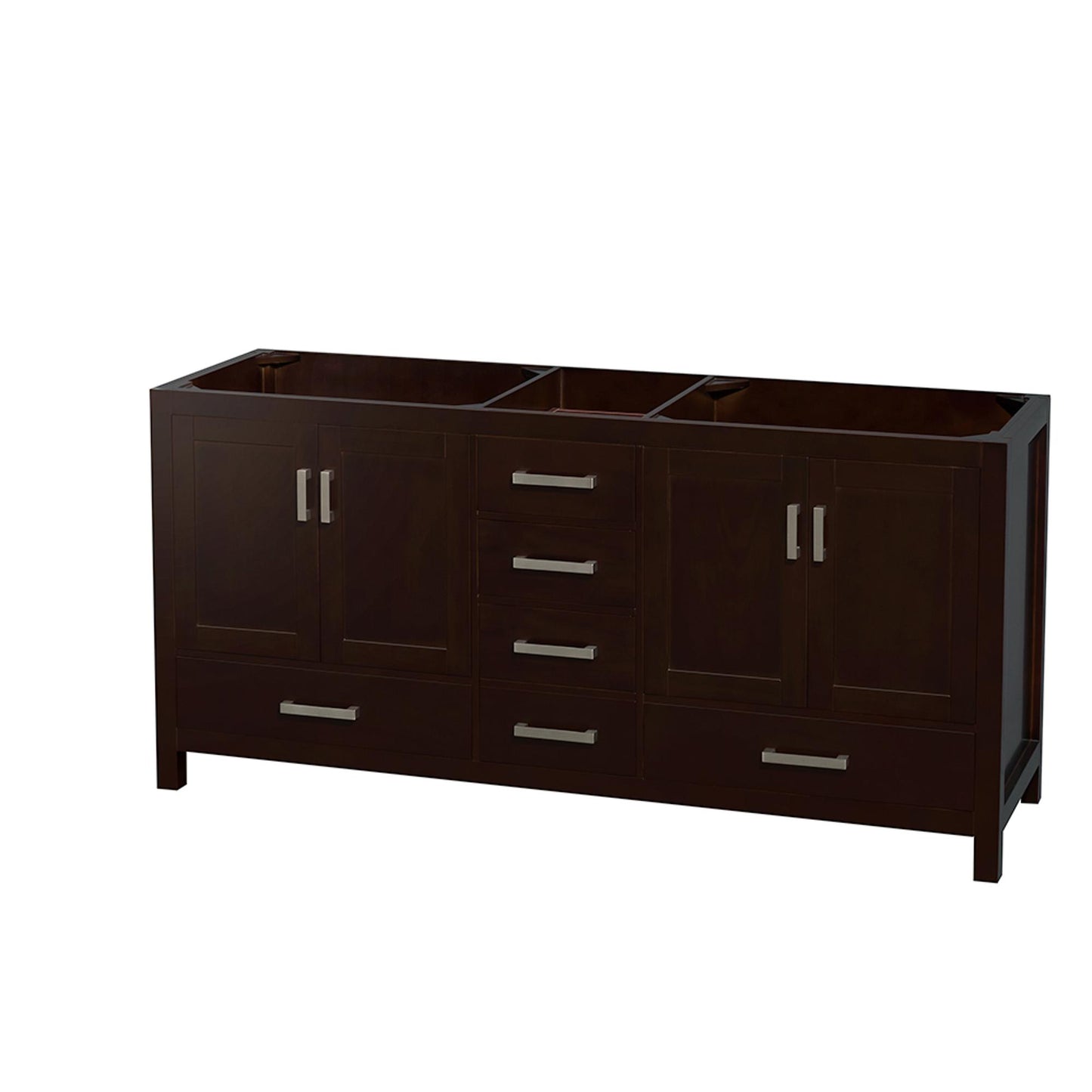 Sheffield Double Bathroom Vanity - 70.75W x 35H x 21.5D