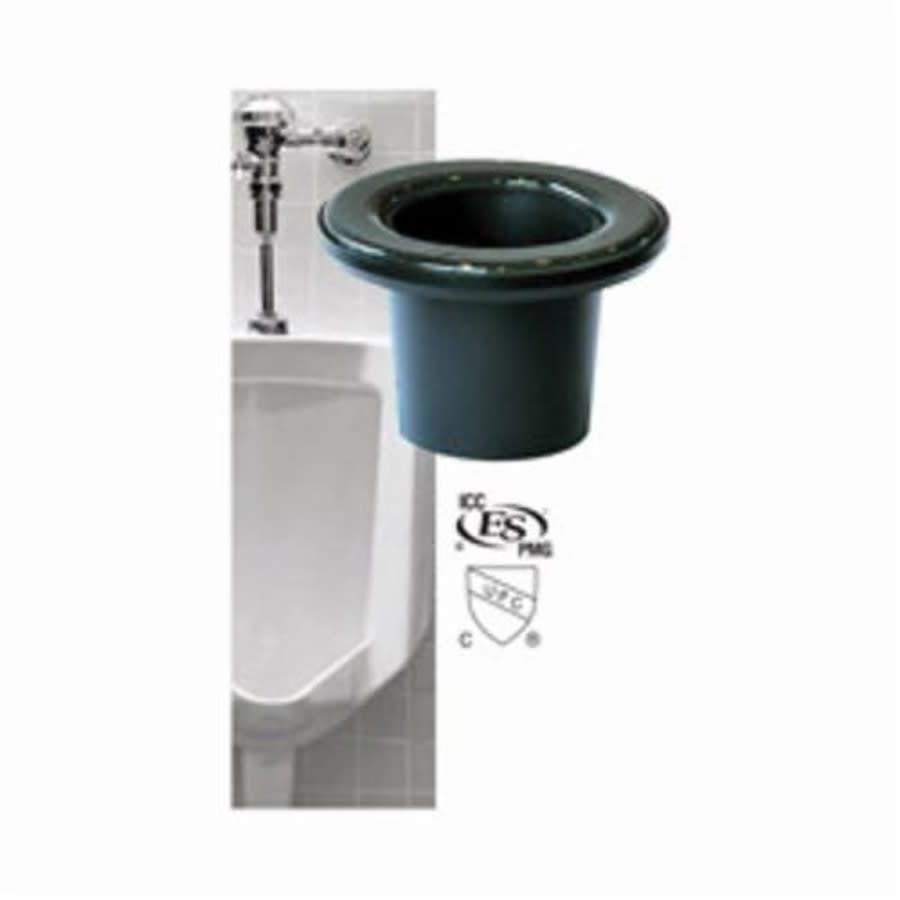 Wax-Free Urinal Seal, For Use With 2 in, Drain Pipe, PVC, Black