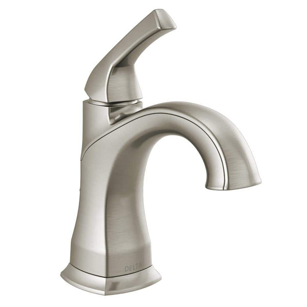 Portwood Single Hole Single-Handle Bathroom Faucet in SpotShield Brushed Nickel