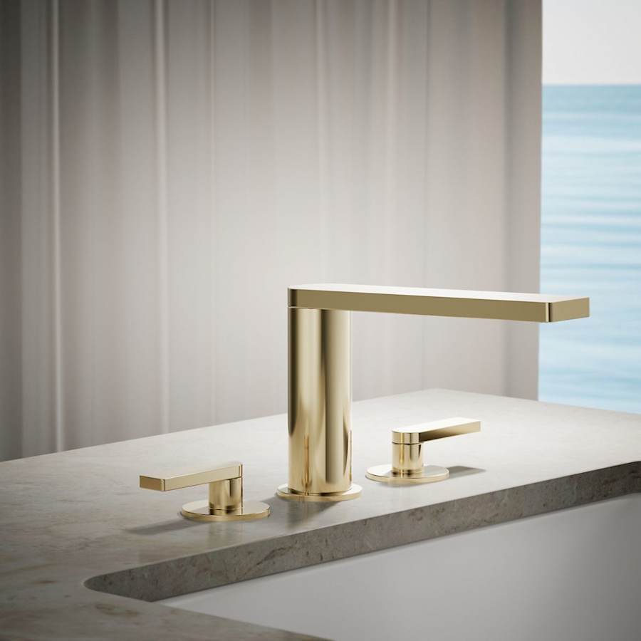 Composed Deck Mounted Roman Tub Filler