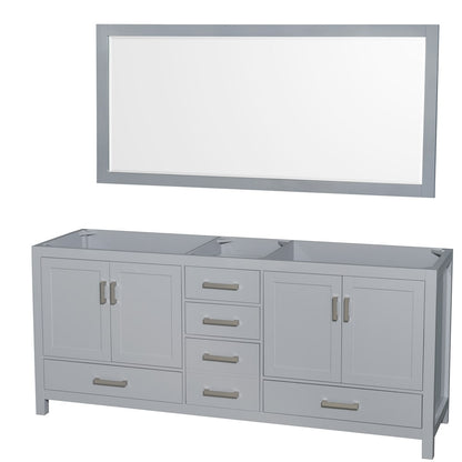 Sheffield Double Bathroom Vanity - 78.5W x 35H x 21.5D