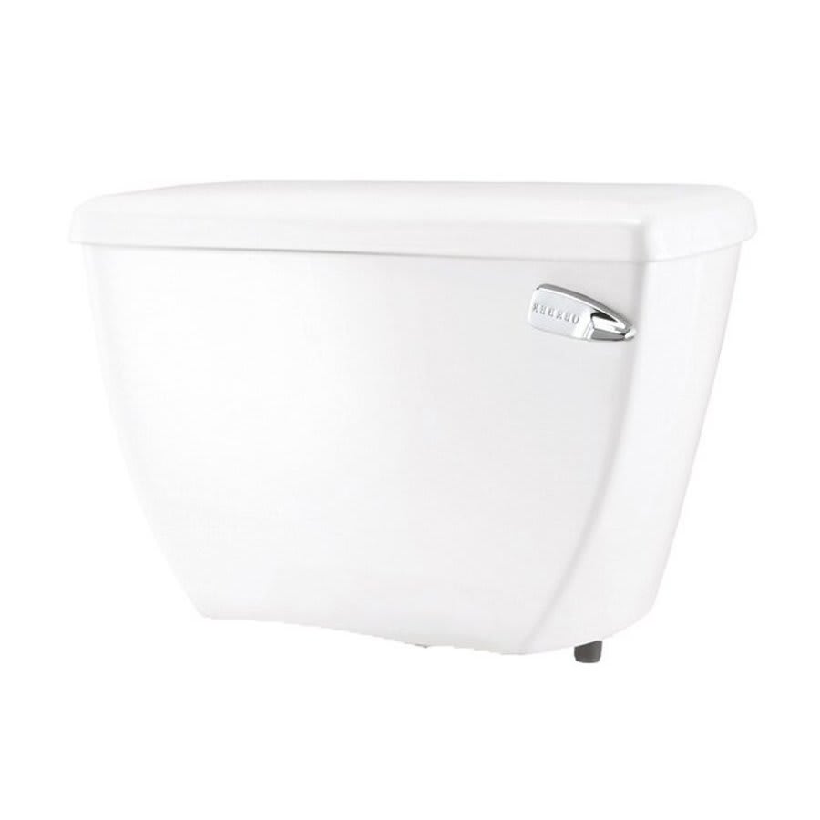 Ultra Flush® Toilet Tank, Bowl Mount, 12 in Rough, Right Hand Lever, 1 gpf, White