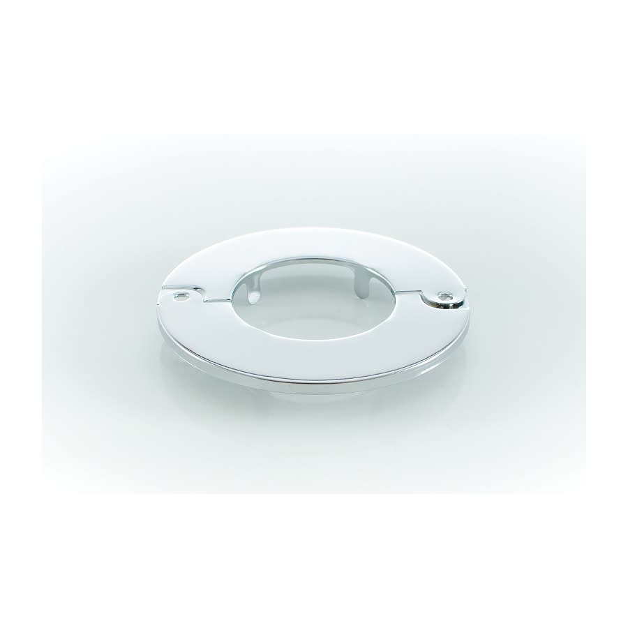 Economy F&C Split Ring Escutcheon, 2 in IPS, Polished Chrome